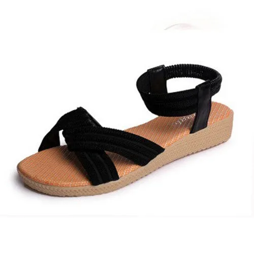 Women Flats Sandals Fashion Casual Beach Sandals Bohemian Fashion Summer Shoes