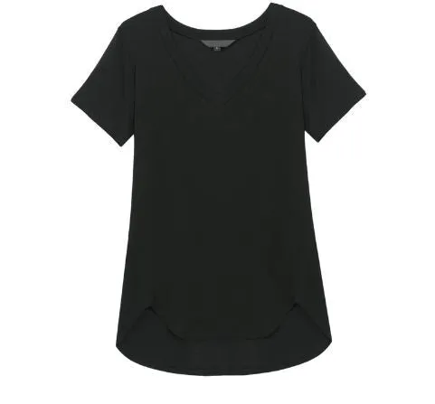 Women V neck Plus size casual loose shirt