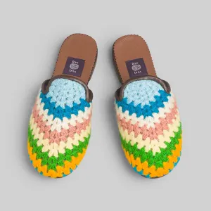 Women's Crochet Mule Size 6