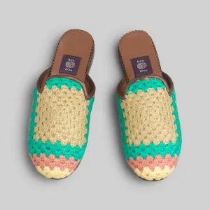 Women's Crochet Mule Size 7