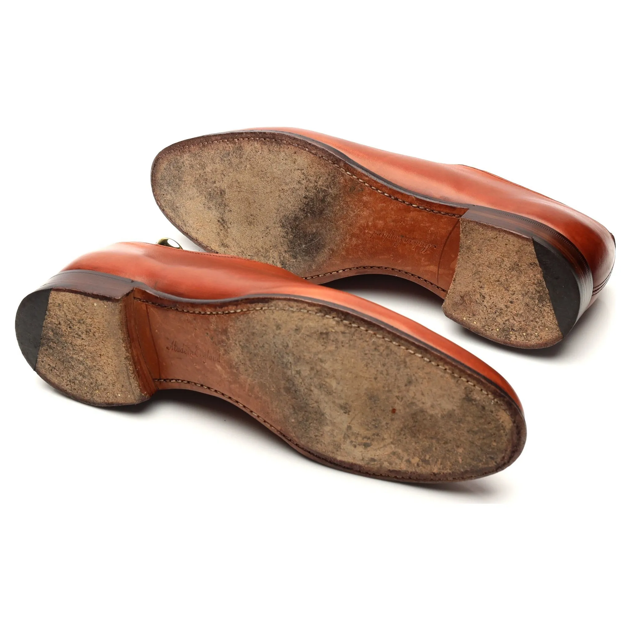 Women's 'Isobella' Tan Brown Leather Wholecut Oxford UK 8 D