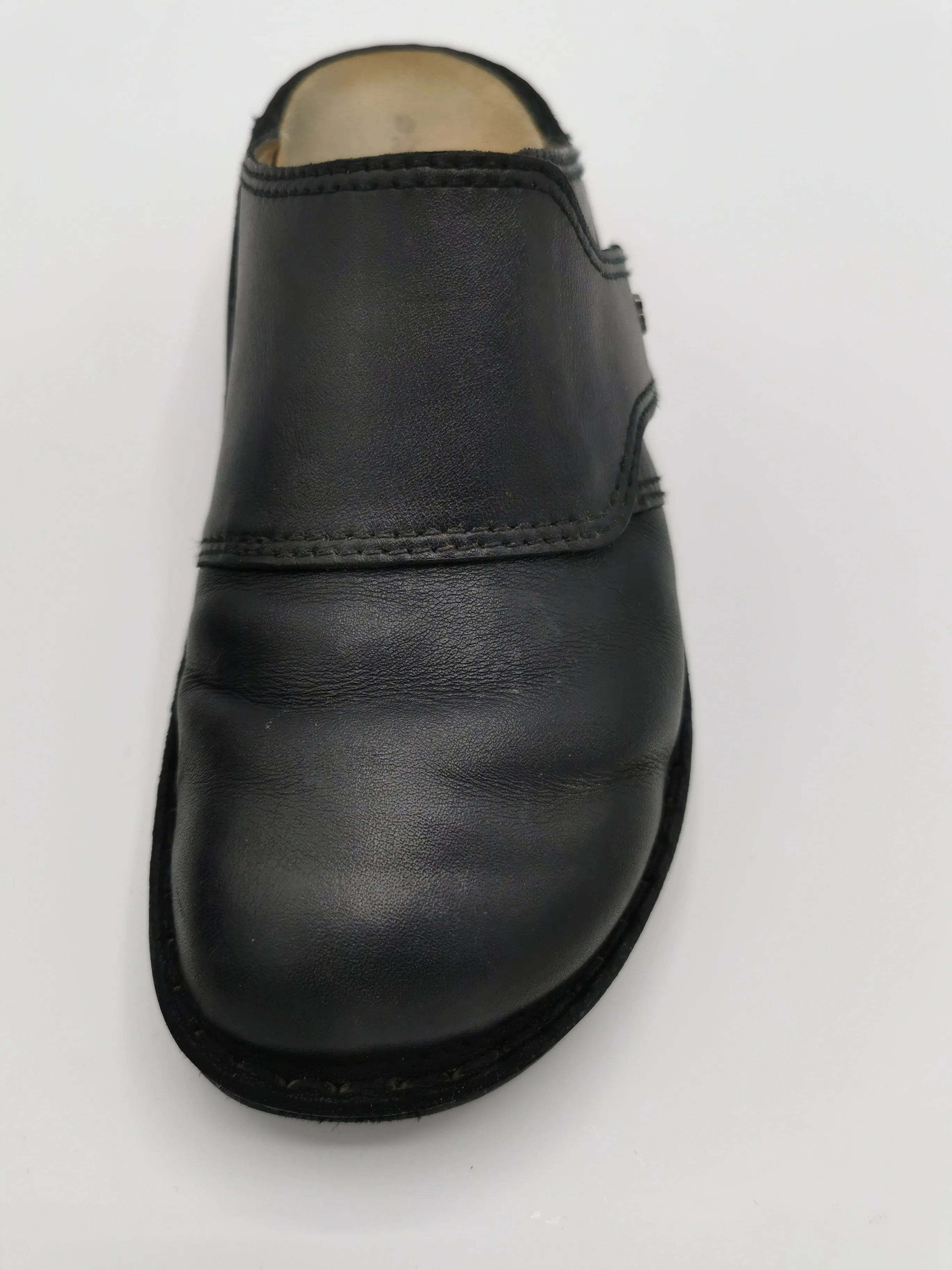 WOMENS SIZE 7 / 37 - FINN COMFORT, 'Aussee Nappa Seda' Slip-On Mules VGUC B9