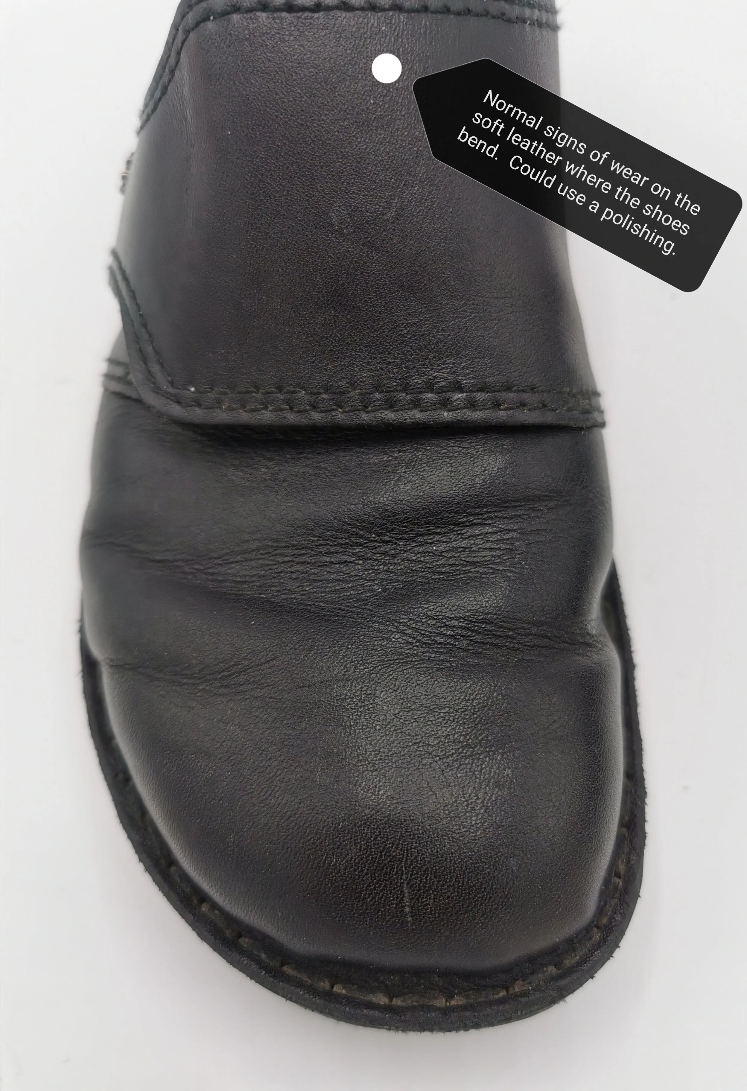 WOMENS SIZE 7 / 37 - FINN COMFORT, 'Aussee Nappa Seda' Slip-On Mules VGUC B9