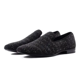 ZARA LEATHER FINISH LOAFERS 2636-820-040-BLK